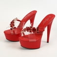 thumbnail image 4 of Women Sexy Music Festival Stiletto Crystal Stiletto Car Model Rhinestone Nightclub High Heels High LFD, 4 of 6