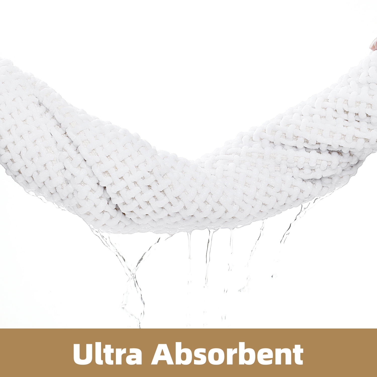 PABUBE Bathroom Rug,Small Non Slips Bath Mat, Machine Washable Bathroom Mat, Soft Absorbent Bathmat Bath Rug, Bathroom Rug and Mat for Bathroom Floor (16"x24",White)