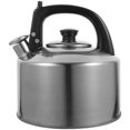 thumbnail image 1 of Whistling Tea Kettle Stainless Steel for Stove Top Quick Heating Silver, 1 of 4