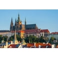 thumbnail image 2 of Haseltine, Tom 18x13 White Modern Wood Framed Museum Art Print Titled - Prague-Czech Republic-St-Vitus Cathedral above roofs of city, 2 of 4