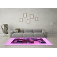 thumbnail image 3 of Ahgly Company Indoor Rectangle Abstract Purple Contemporary Area Rugs, 8' x 12', 3 of 4