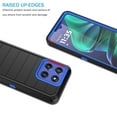 thumbnail image 5 of For Motorola Moto G Stylus 5G 2025 Case with Built-in Screen Protector and Belt-Clip Holster, Tekcoo Military Grade Shockproof Rugged Phone Case Kickstand Cover for Moto G Stylus 5G 2025 - Blue, 5 of 11