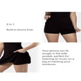 thumbnail image 4 of Robe d'Entraînement pour Femmes Sans Manches avec Soutien-Gorge Shorts de Poche Robe de Sport, 4 of 8