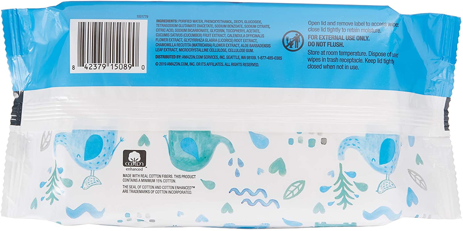 Face Wipes Mama Bear 99% Water Baby Wipes Hypoallergenic