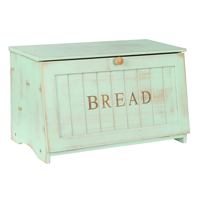 Caja de Pan de Madera HOMEKOKO de Bambú 39x21x23 cm Gran Capacidad