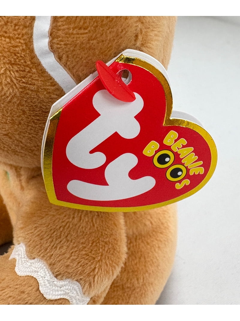 Ty, Beanie Boos, Nutmeg The Gingerbread Man, 15 cm, Christmas