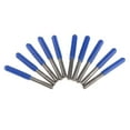 thumbnail image 1 of 10 piezas de brocas de grabado de PCB de acero de tungsteno herramienta de enrutador CNC punta de 0,1mm Zulema  Pedazos de máquina de grabado CNC, 1 of 8