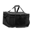 thumbnail image 2 of Bolsa de almacenamiento para acampar, bolsas de viaje, 60 l, arnés ajustable, bolso de mano, bolso utilitario. Negro, 2 of 9