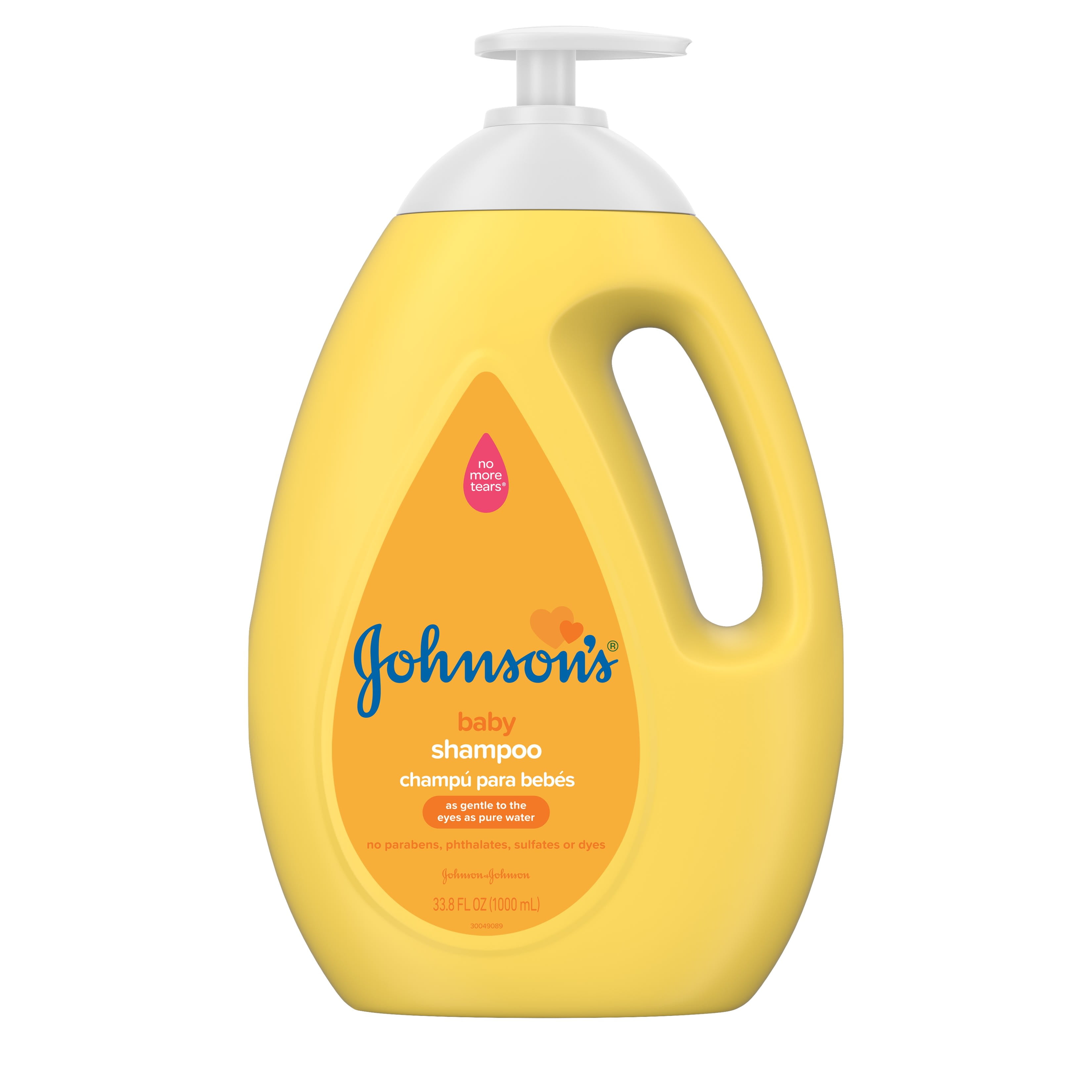 Johnson's Baby Shampoo with Gentle TearFree Formula, 33.8 fl. oz