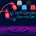 thumbnail image 1 of relayinert 16pcs Exquisite Craft Universal Memory Sponge Earphone Ear Tips Earbud Foam Fluent Line Removable 1Set, 1 of 6