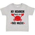 thumbnail image 3 of Inktastic Mommom Loves Me Grandson Boys or Girls Toddler T-Shirt, 3 of 5