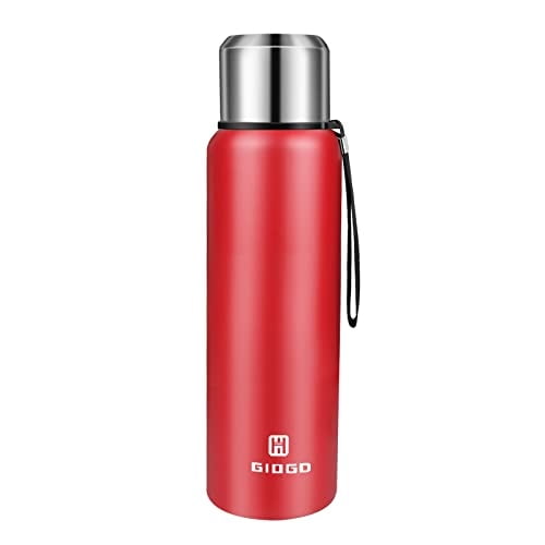 Termo Botella De Vacio Aislada GIOGD 25 oz Con Tapa De Taza Mat