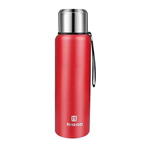 Termo Botella De Vacio Aislada GIOGD 25 oz Con Tapa De Taza Mat