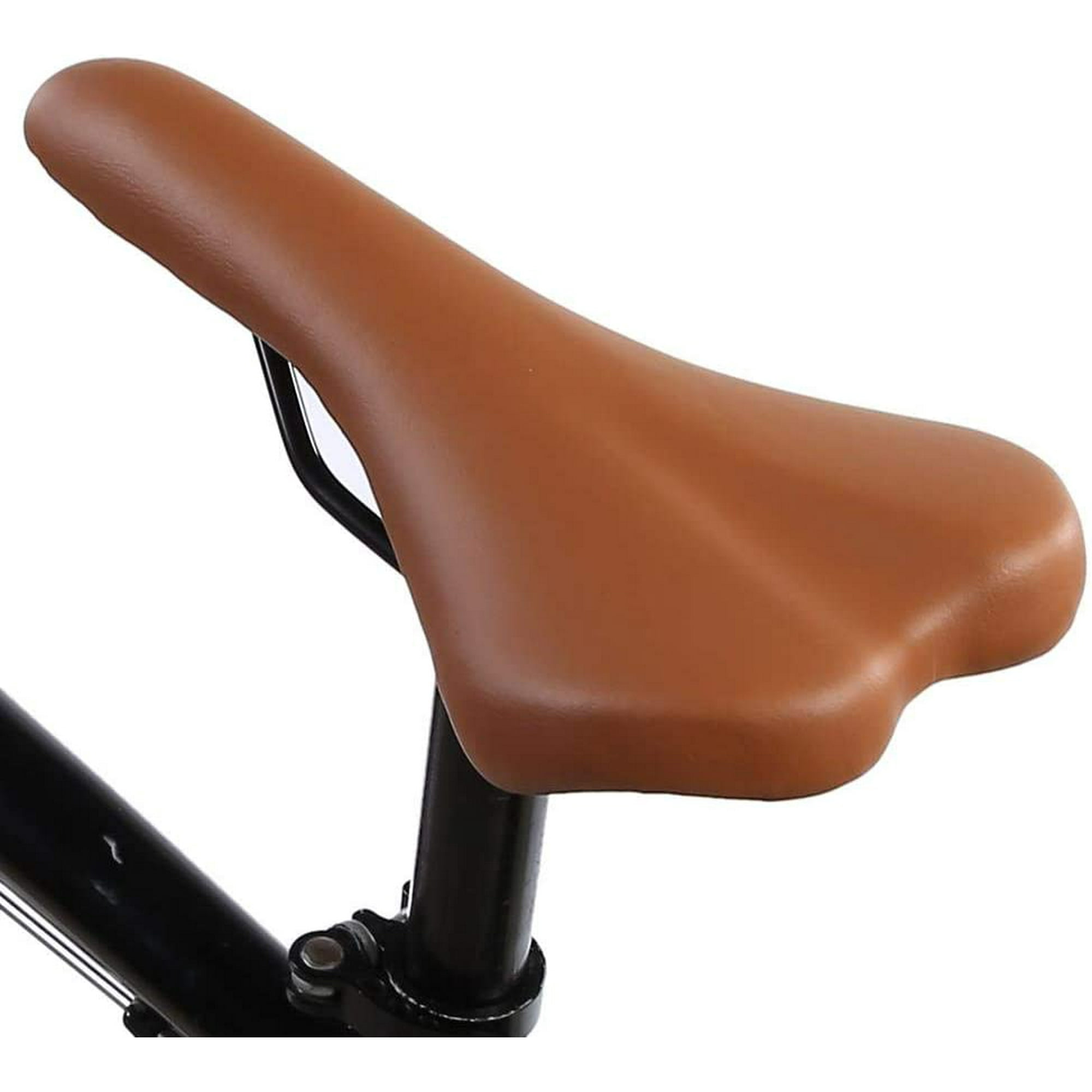 Selle De Vélo Cuir Vintage Marron – Universelle, Confortable, Fabriquée En Cuir De Bœuf