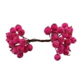 thumbnail image 1 of DOLITY Artificial Frosted Holly Berries DIY Christmas Tree Decorations Fake Berries Rose Red, 1 of 9