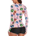 thumbnail image 3 of Inside Out Women's Sunscreen Shirt Long Sleeve Workout Tops Crewneck Soft Comfy Tees Casual T-Shirt XL, 3 of 7