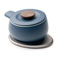 thumbnail image 2 of Set de fondue autocalentable Fondi (azul marino intenso), 2 of 5