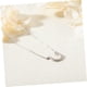 thumbnail image 2 of Necklace for Women Stylish Sterling Silver Chain Fashionable for Ladies for Various Occasions on Valentine's Day, 2 of 5