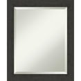 thumbnail image 2 of Amanti Art Rustic Plank Espresso Narrow Framed Wall Mirror - 19.38 x 23.38 in, 2 of 5