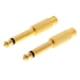 thumbnail image 4 of Conector Del Acoplador Del Convertidor Del Adaptador de sonido Del Enchufe de 6,35 Hugo Convertidor de adaptador de audio, 4 of 7