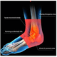 thumbnail image 3 of 2par Tobillera Bloosom  Deportiva Anti-esguince Soportes Lesión Gym M Rosa y Azul, 3 of 4