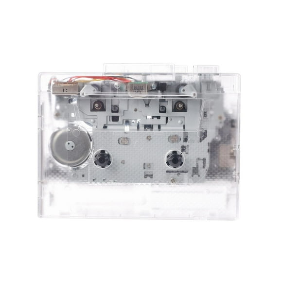 Reproductor de casete, convertidor de cinta de casete a MP3 con puerto AUX de 3,5 mm, reproductor de cinta de casete a convertidor digital, carcasa