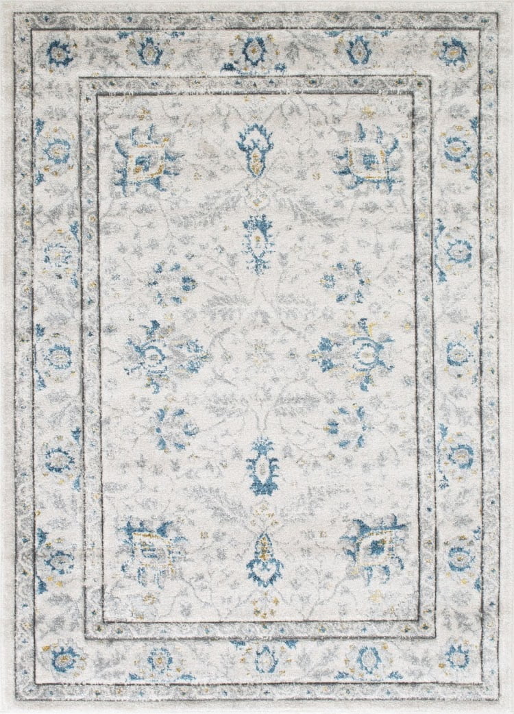Allstar Rugs Bone French Country Rectangular Accent Rug