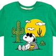 thumbnail image 3 of Peanuts - Snoopy and Woodstock - Toddler And Youth Short Sleeve Graphic T-Shirt, 3 of 6