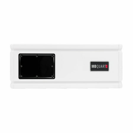MB Quart - Nautic 1000W Class AB/D Multichannel Amplifier with Variable Crossovers - White