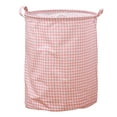 thumbnail image 3 of Stylish Patterned Linen Laundry Hamper Large Open Top Breathable Fabric For Bedroom Bathroom Durable And Easy Design, 3 of 5