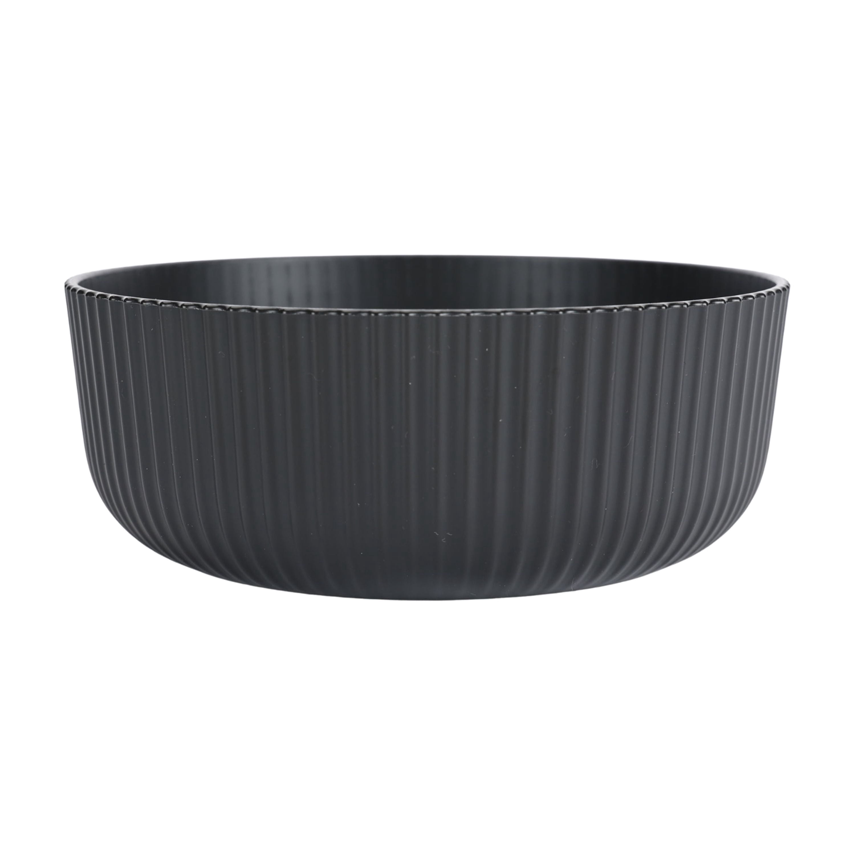 (3 pack) Mainstays - Black Eco-Friendly Recycled Plastic Cereal Bowl, 38-Ounce