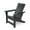 Matte Black, variant on Robbyn Resin Outdoor Adirondack Chair, White