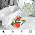 thumbnail image 3 of Peach Non-Slip Machine Washable Polyester Kitchen Mat Indoor Rug Kitchen Rug, 3 of 6