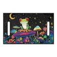 thumbnail image 4 of Yuyamidu Funny Frog Golf Cart Seat Cover Mushroom Travel Sports Bench Covers Easy Install and Clean Cart Seat Towel/Seat Blanket for 2 Seat Club Car, 4 of 5