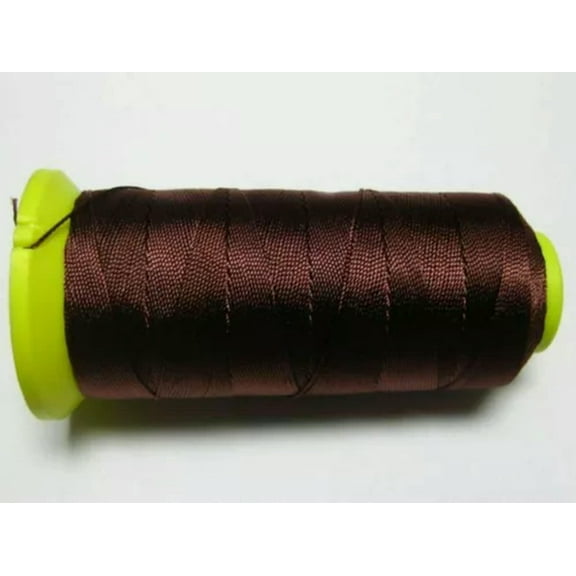 U8MO one spool Brown Nylon Beading Thread Cord String 210D/12,9,6,3 Pick Your Size-210D/3 750 meters