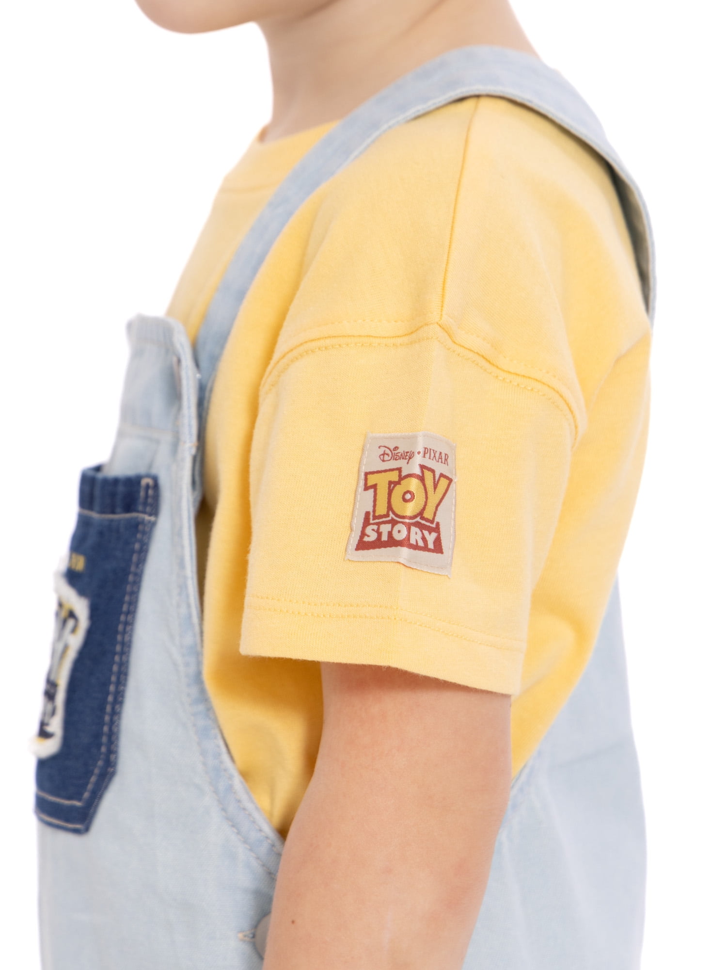 Toy Story Toddler Boys Shortall and Short Sleeve Tee Set, 2-Piece, Sizes 12M-5T
