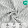 thumbnail image 4 of Superior Chrisney Chevron Cotton Blanket, Twin, Green, 4 of 10