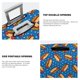 thumbnail image 3 of Fotbe Hot Dog 1 Funda Protectora para Equipaje, Antirrayones y Resistente a la Suciedad, Compatible con Maletas de 18 a 32 Pulgadas-Medium, 3 of 7