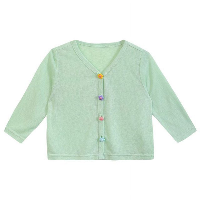 RWJDXD WUJS Vêtements d'Été Légers pour Femmes et Bébés Vêtements anti-UV 2024 Cardigan Style Occidental pour Enfants Haut pour Femmes Veste Résistante aux UV pour Enfants