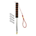 thumbnail image 3 of 1Pcs 3 Meters Telescopic Handheld Flagpole with 4 Clips for Displaying Flags Banners Signs Telescopic Flag Pole Tools, 3 of 8