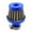 XH-UN031-BL, variant on Red Blue 12mm 0.5inch Turbo High Flow Racing Air Intake Filter Universal Car Cone Filter Washable