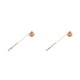 thumbnail image 2 of Extintor de velas Moyic Acero inoxidable Oro rosa 2Conjunto, 2 of 6