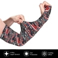 thumbnail image 3 of Uemuo Red And Blue Cars Printed Arm Sleeves, Cooling UV Sun Protection Sports Compression for Men/Women, 3 of 8