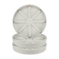 thumbnail image 1 of Uxcell 3-Pack Plato para Plantas, 9 Pulgadas, Plato de Plástico Antirotura para Plantas en Macetas de Interior/Exterior [Crema], 1 of 1
