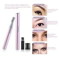thumbnail image 3 of CHOK Women Electric Facial Hair Eyebrow Trimmer Razor (Pink), 3 of 5
