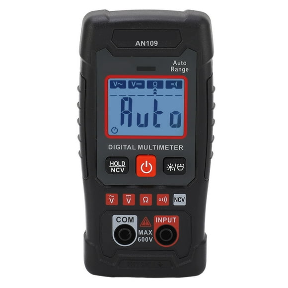 Voltage Tester Multimeter, Auto Ranging Wide Application Digital Multimeter Backlight Display Data Retention for Electricity