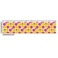 thumbnail image 3 of Ambesonne Christmas Fabric by the Yard Upholstery, Noel Big Little Circles, 1 Yard, Earth Yellow and Hot Pink, 3 of 5