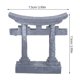 thumbnail image 2 of unbranded 2Ud Miniature Torii Gate De Resina Para De Jardín Japonés Y Micro Paisajes, 2 of 8