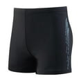 thumbnail image 2 of VBTAPA Mens Quick Dry Square Leg Swim Shorts Boxer Brief Beach Swimsuit Trunk Light Blue Free Size, 2 of 6