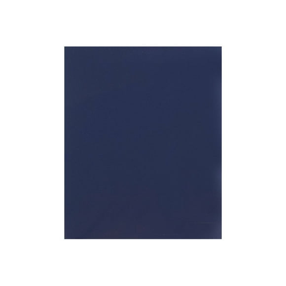 JAM - Dossier de Poche - pour Lettre - Bleu Marine Brillant (Lot de 50)